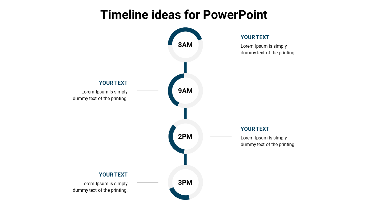 Best  timeline ideas for PowerPoint Template